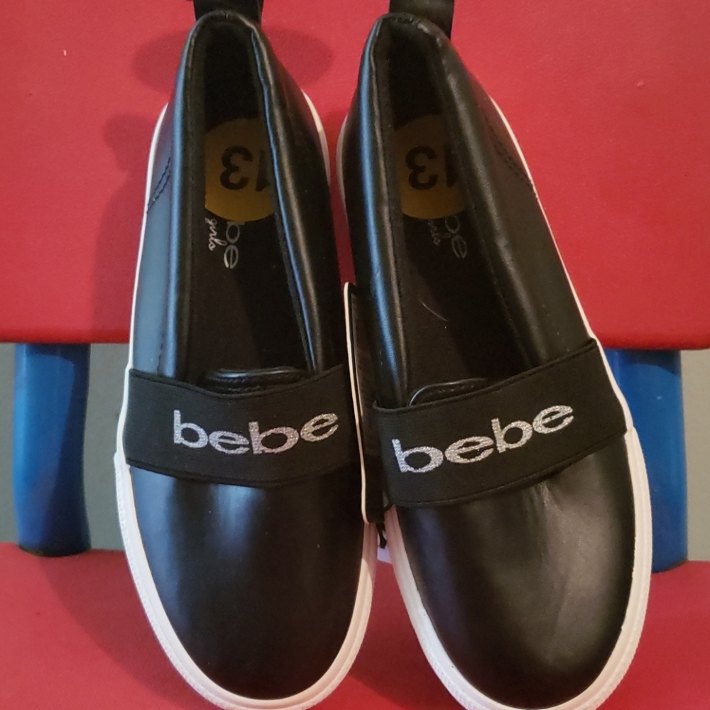 Girls brand new bebe shoes
